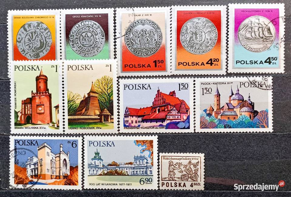 L Znaczki polskie 1977 kwartał IV łódzkie Leźnica Wielka-Osiedle