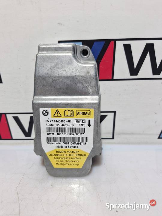 BMW E85 E86 MODUŁ STEROWNIK SENSOR PODUSZEK