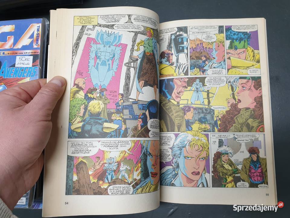 Mega Marvel 1 10 1996 XMen ExCutioners Song pomorskie Gdynia