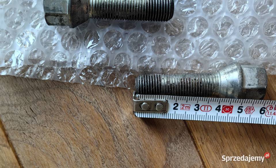 śruby do kół M12 stożek długosć 4045mm