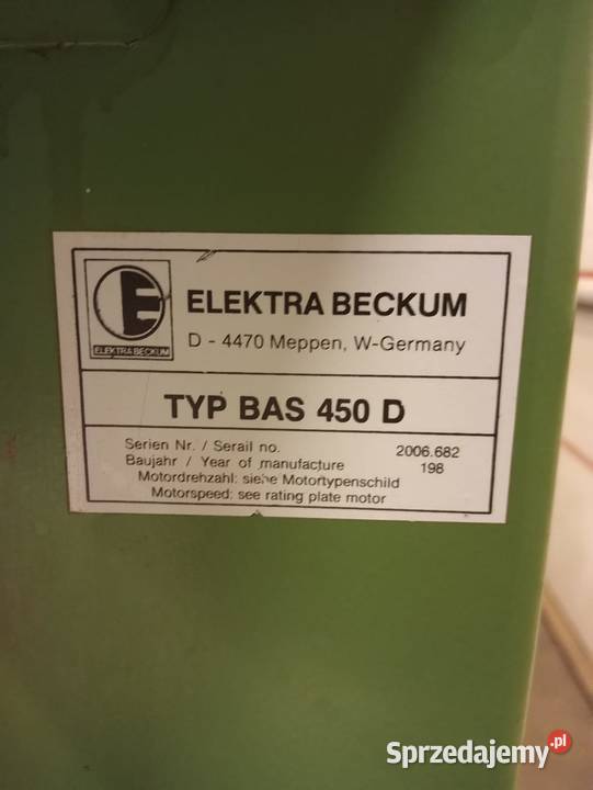 Piła taśmowa Pionowa Elektra Becum Wejherowo sprzedam