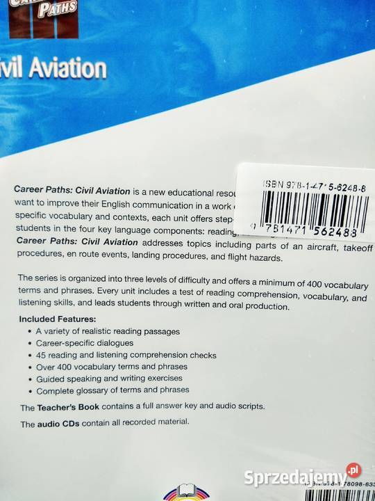 Civil aviation angielski outlet podręcznik Antykwariat Warszawa