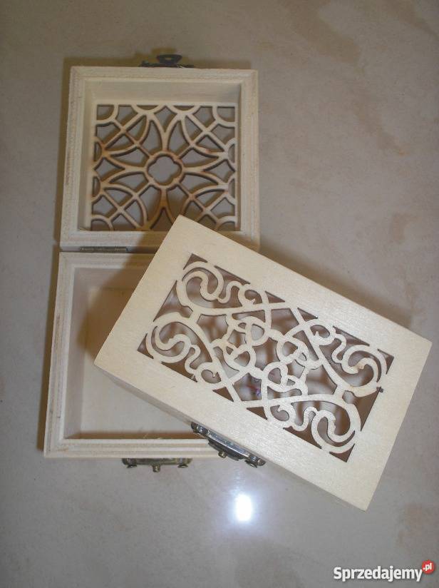 Nowa drewniana szkatułka Kraków