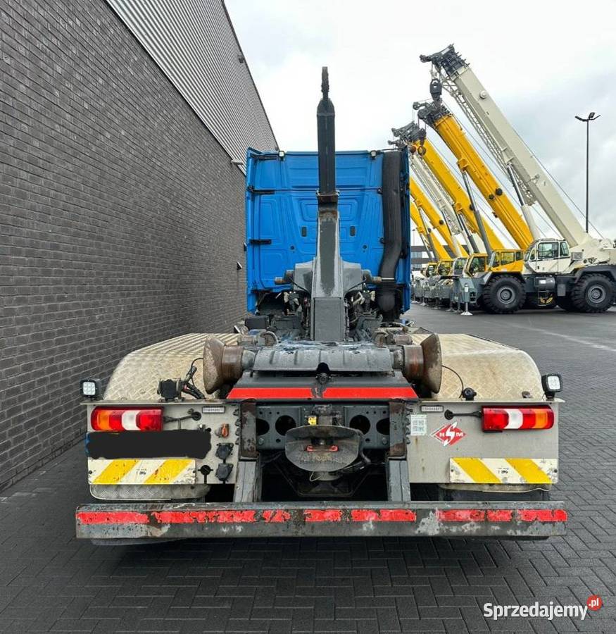 Hakowiec 3 osiowy 6x2 Mercedes Eur 6 mazowieckie Warszawa
