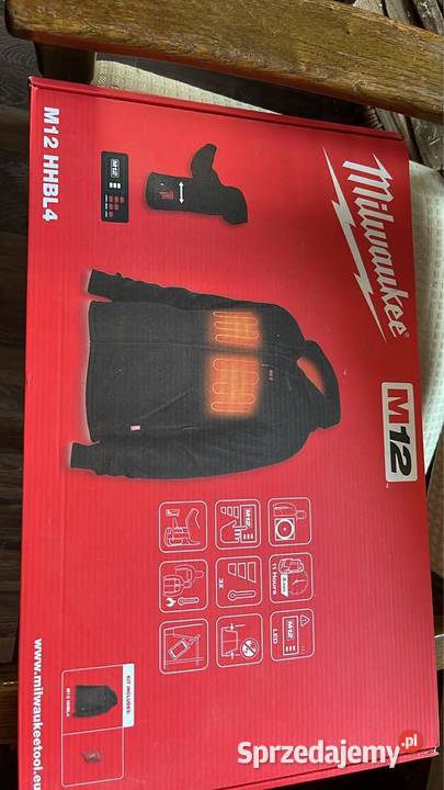 Podgrzewana bluza z kapturem Marki Milwaukee M12 Białystok sprzedam