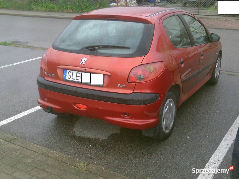 Peugeot 206 11 benzyna sprawny zdrowy noweOC i Lębork sprzedam