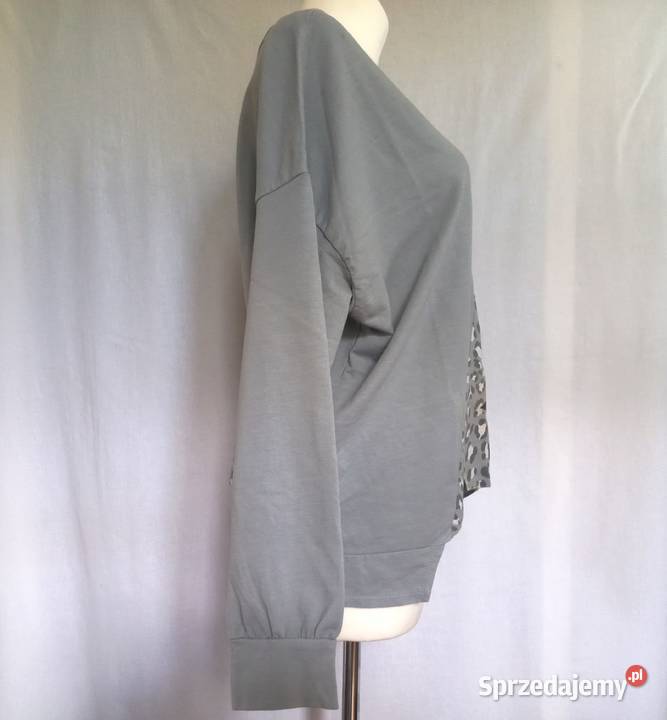 Bluza zielona Bluzka r ML bawełna Panterka NOWA Białystok