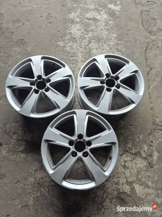 Seat ibiza 15x6j et43 5x100 3sztuki aluminiowe Sobienie-Jeziory