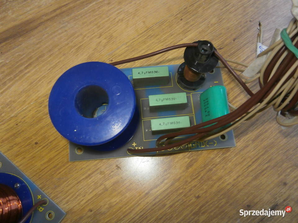 Zwrotnice TONSIL 8OHM 2 sprawne DIY NOWE Słuchawki i głośniki