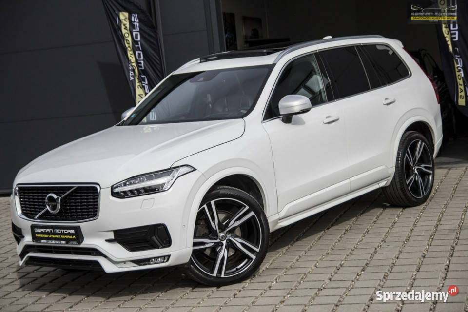 Volvo XC 90 R design 7os Head Up Panorama Ledy Dębogórze sprzedam