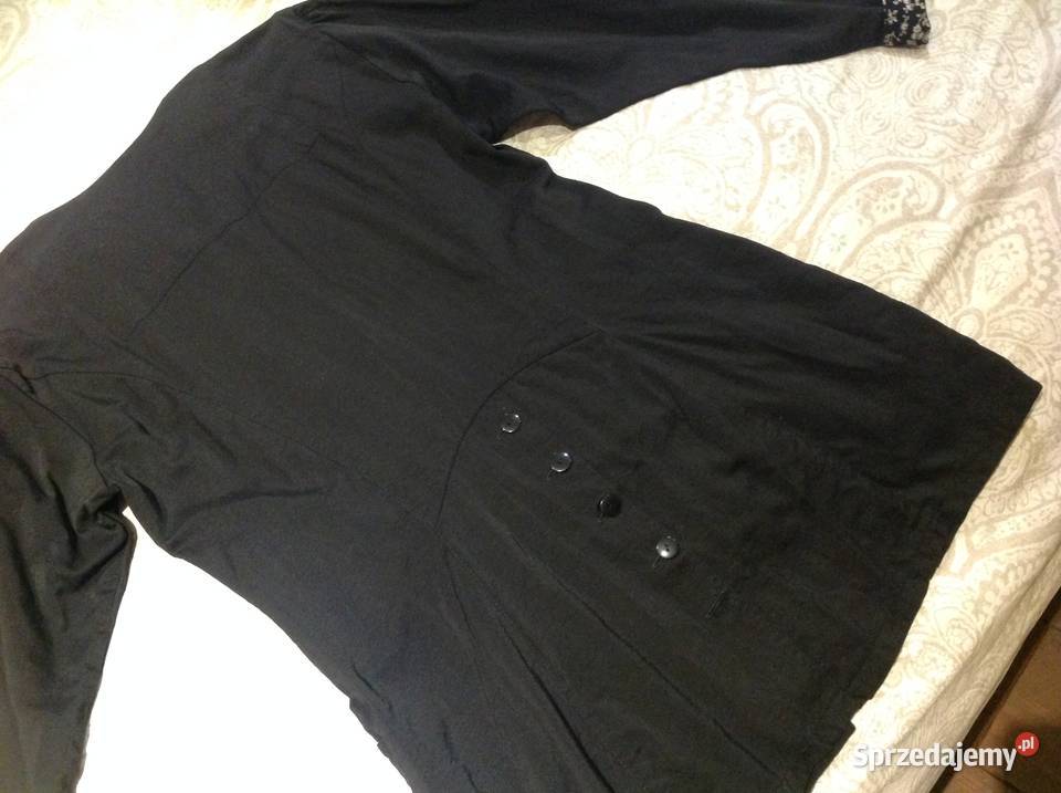 Tunika Żakiet Damski Czarny L1Fashion S Rozmiar 36(S) Odzież damska