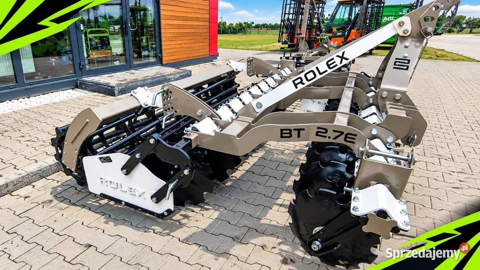 RABATY Brona talerzowa ROLEX 27m wał daszkowy Rolnictwo Stryków