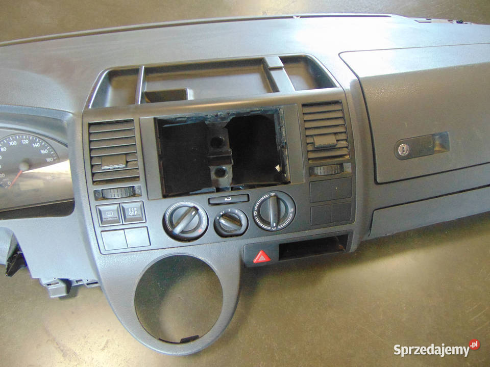 Zestaw Deska rozdzielcza kokpit VW T5 7H1857005S Ryki