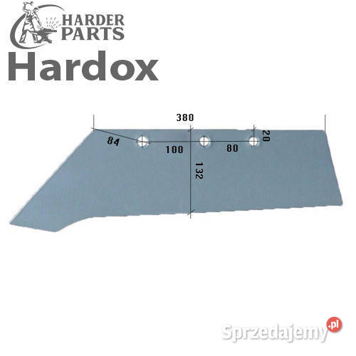 Lemiesz 300ha HARDOX 9303102 części do pługa nieuszkodzony Suwałki