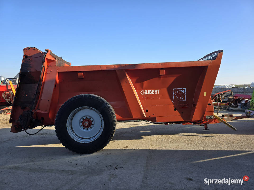 Rozrzutnik obornika GILIBERT HELIOS 15 m3 sprzedam