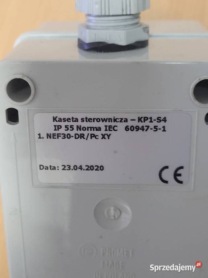 Kaseta sterownicza KP1S4 z przyciskiem Pozostałe Orle