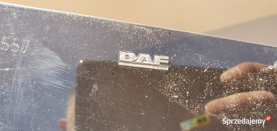 DAF XF BLENDA SŁONECZNA SPOILER NA CZĘŚCI Karoseria Bieleń sprzedam