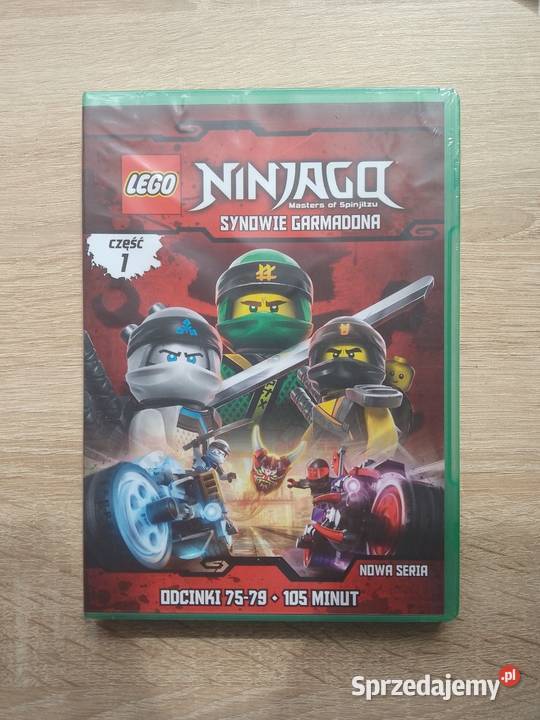 Płyta Dvd LEGO Ninjago Synowie Garmadona 1 płyta Chrzanów