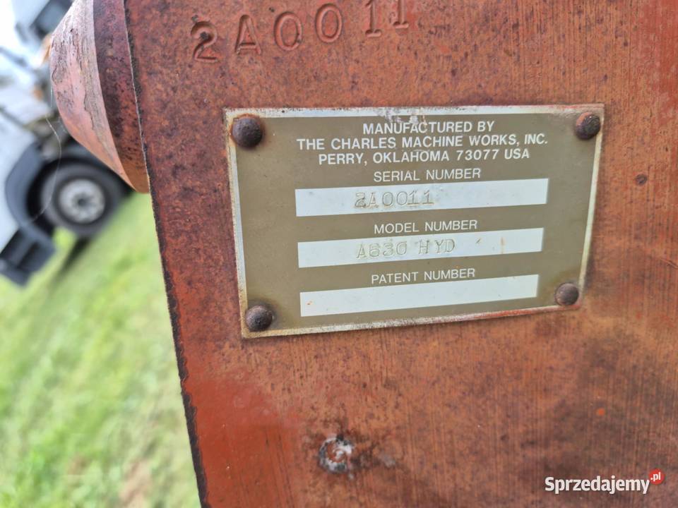 Pługoukładacz Wibrator Vibratory Cable Plow A630 mazowieckie Ciechanów