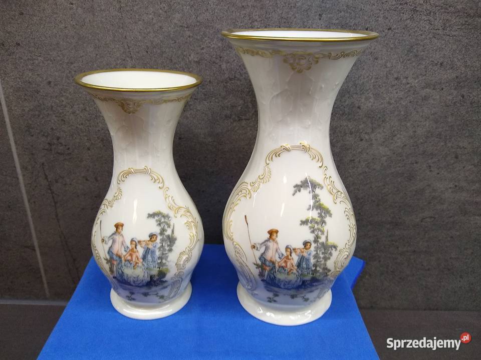 Wazon Rosenthal Sanssouci Hoeroldt Arkadien ecru Kalisz
