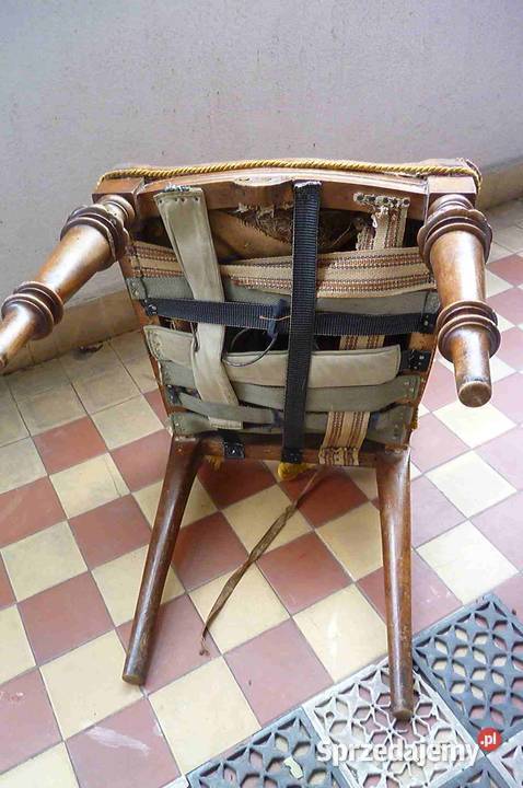 KRZESŁO STARE RZEŻBIONE Kraków