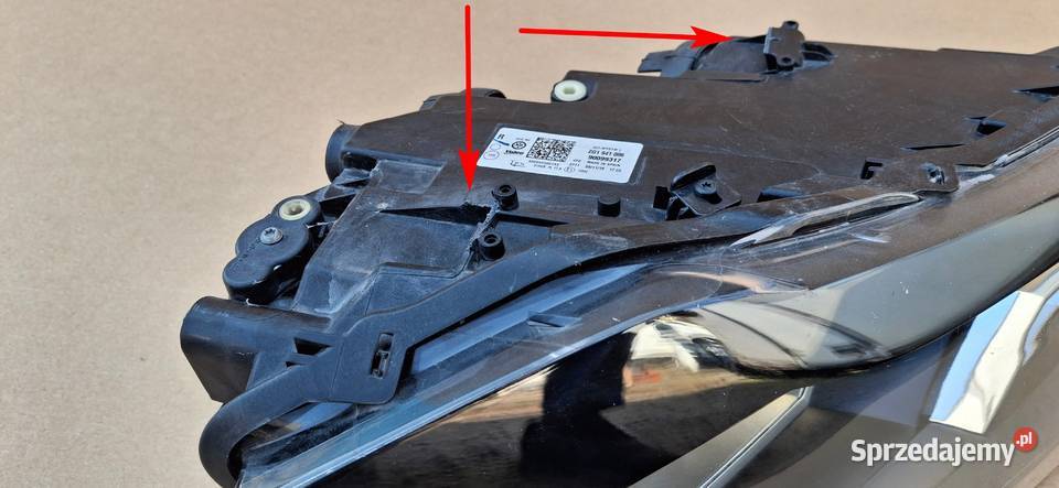 VW POLO VI 2G REFLEKTOR PRAWY LAMPA PRAWA osobowe lubuskie Bieleń