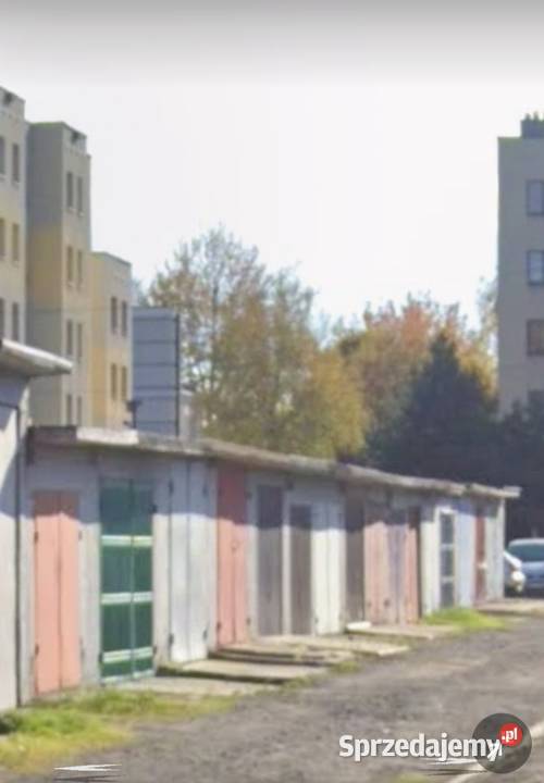 Garaż duży Łazy zms