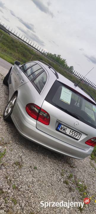 Mercedes E W211 lift nawigacja mazowieckie