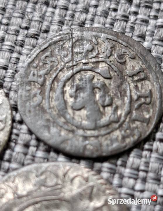 3 Szeląg inflancki Gustaw Adolf Krystyna Karol pomorskie Gdańsk