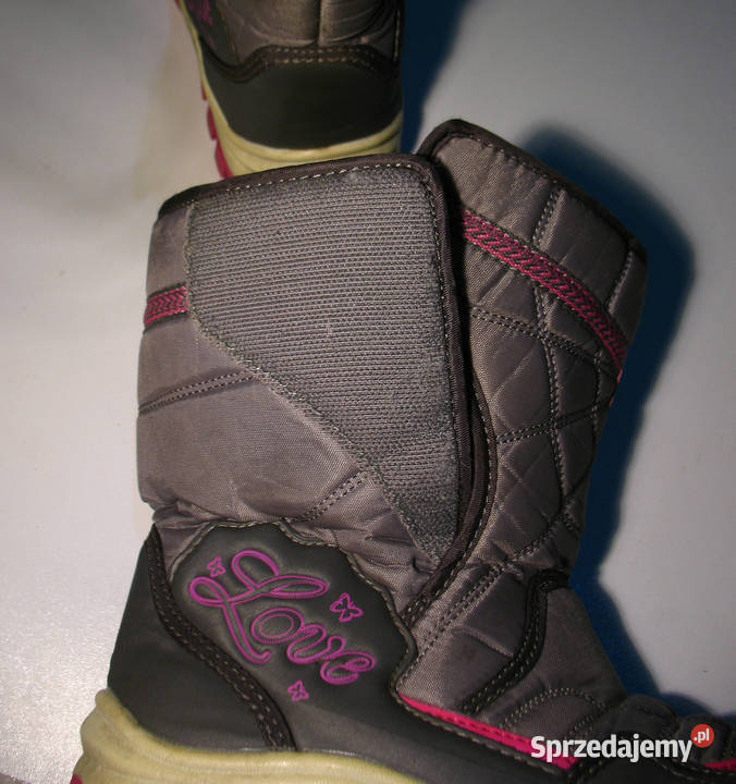 Buty dziecięce zimowe ocieplane Magic Lady różowy Olsztyn