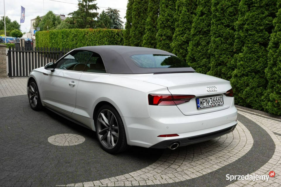Audi A5 Salon Polska SLine Full LED NAVI VAT 23 czujnik martwego pola Płońsk sprzedam
