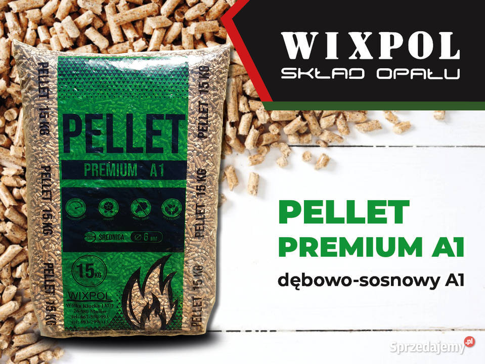 Eco Pellet Pelet WIXPOL 6mm BIGBAG świętokrzyskie Wólka Kłucka