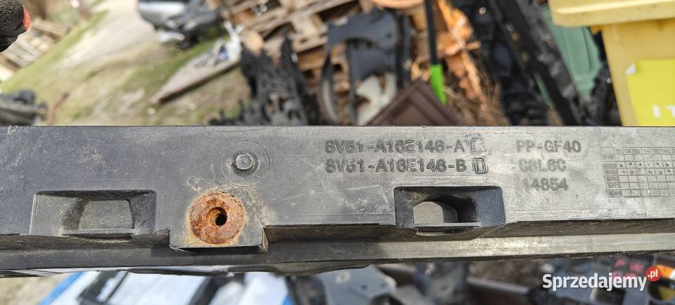 Ford Fiesta mk7 pas przedni wzmocnienie Siechnice