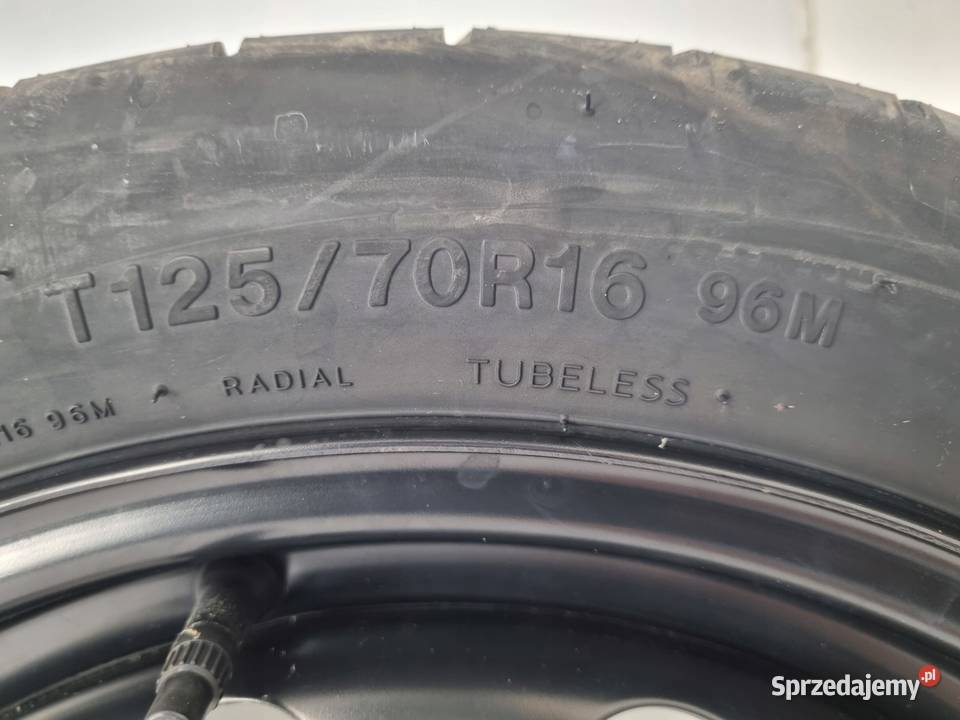 KOŁO DOJAZDOWE ZAPASOWE Audi Seat Vw Golf V lubelskie Chełm