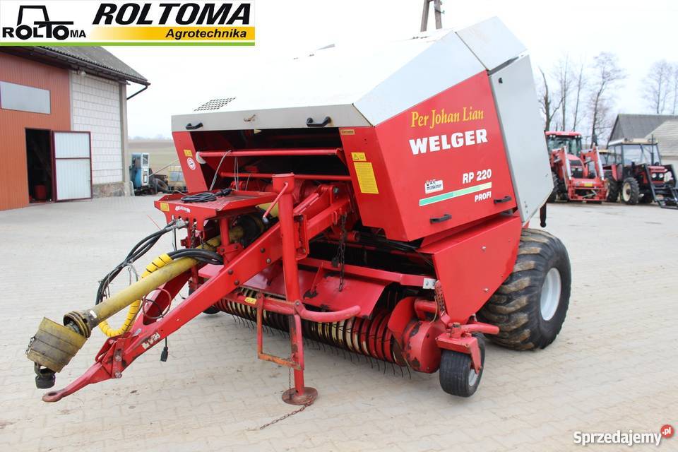 Welger 220 profi prasa rolująca pełny VAT Sokoły