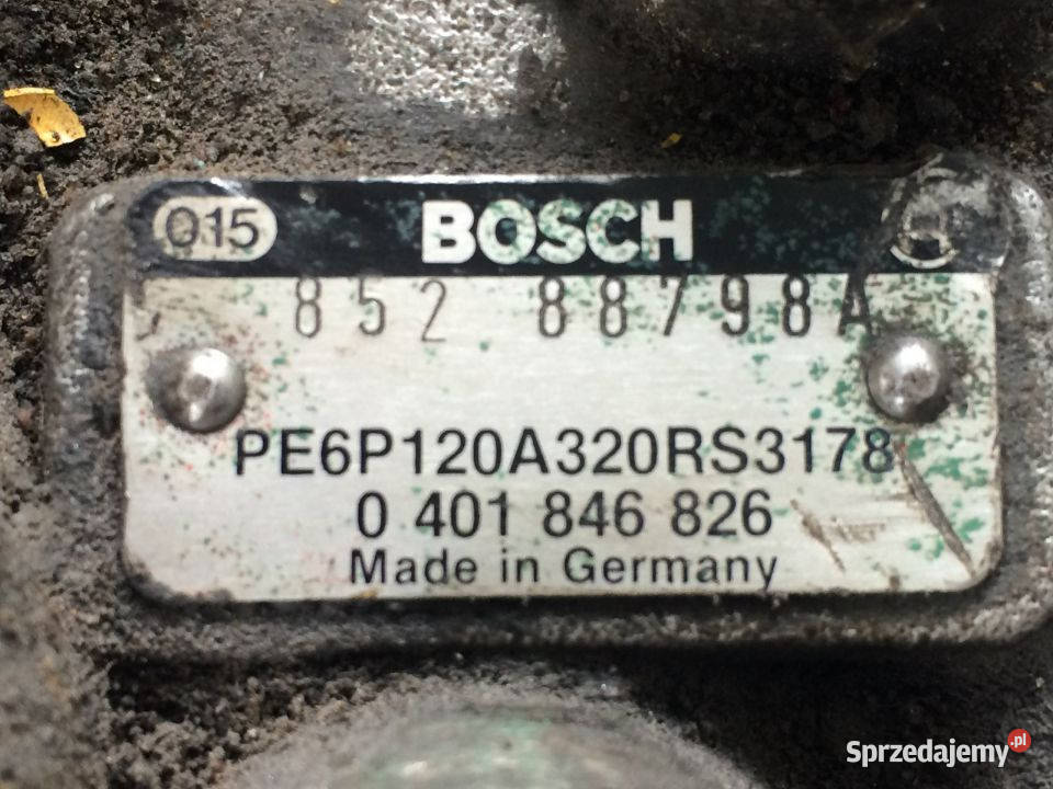 Pompa Wtryskowa Bosch 0401846826 Volvo F12 ciężarowe Maszewo