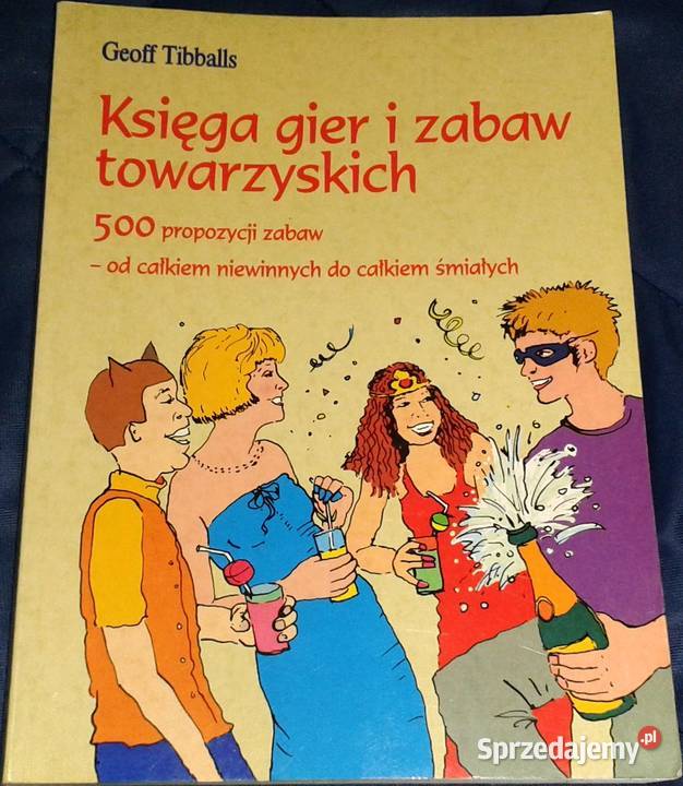 Książki o grach i zabawach towarzyskich Geoff Kultura i Rozrywka lubelskie Chełm