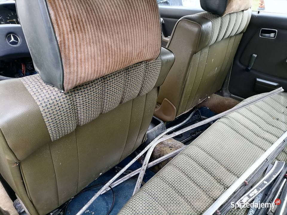 Mercedes w123 Pierwsza Seria 77r Beczka Wnętrze Fotele i kanapy Motoryzacja Łochów