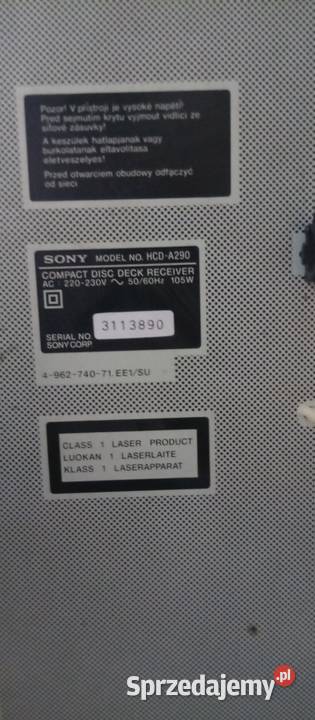 Wieża Sony LBTA290 z pilotem Wieże i miniwieże Szczecin