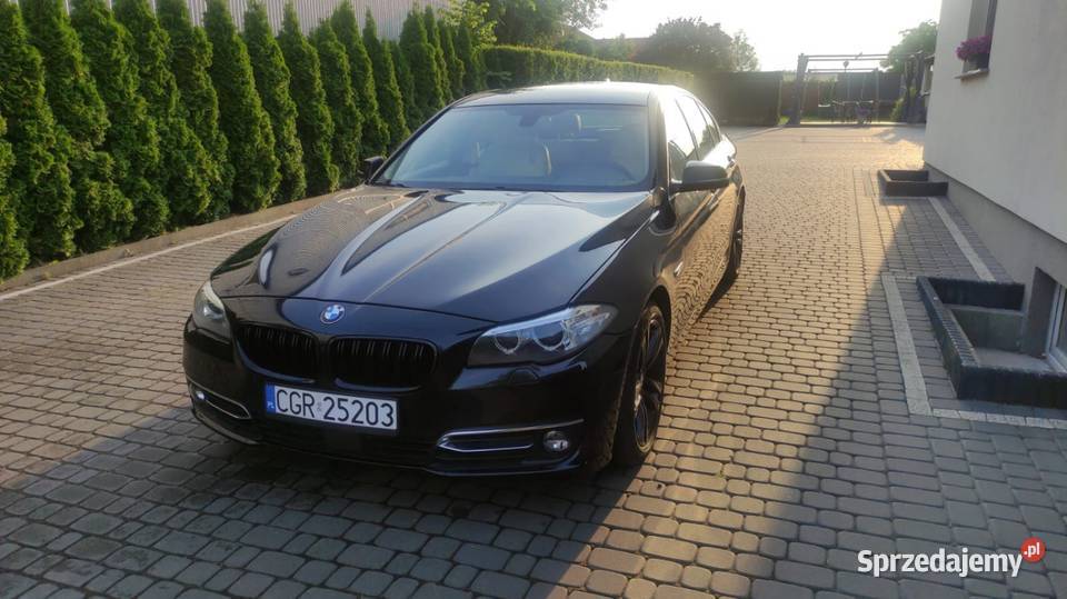 BMW seria 5 F10 2013 20 diesel Wersja LUXURY 4x4 Grudziądz