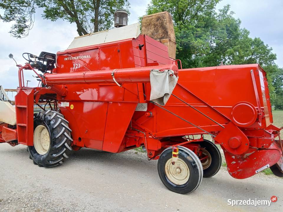 Kombajn ihc 321 z Niemiec
