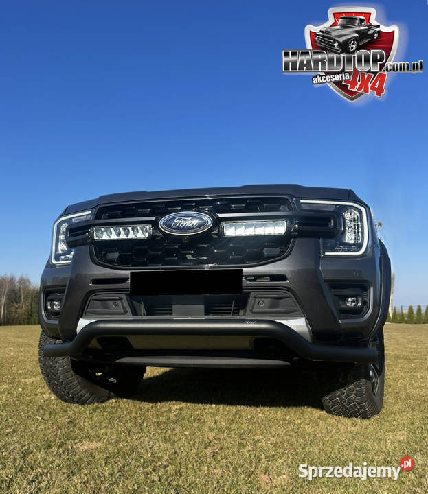 Orurowanie przednie rozłożyste CZARNE Ford