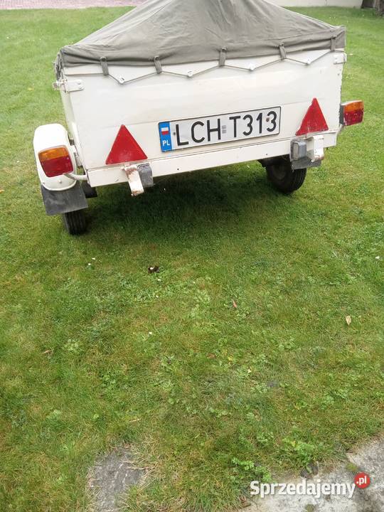 Przyczepka lekka Schwermaschinenbau hp 401A lubelskie Rejowiec Fabryczny