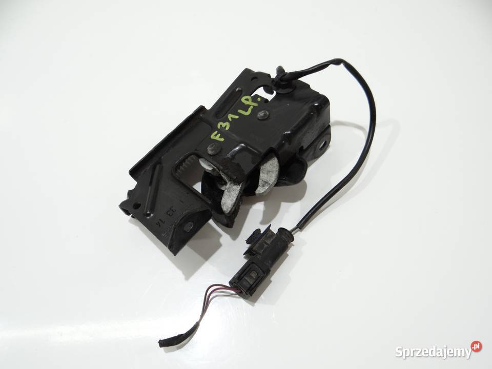 ZAMEK RYGIEL MASKI LEWY BMW F31 7242548 Części samochodowe Strzyżewice