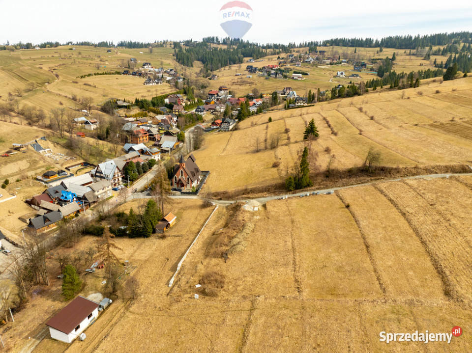Działka widokowa w Rzepiskach 2274m2 36m Rzepiska