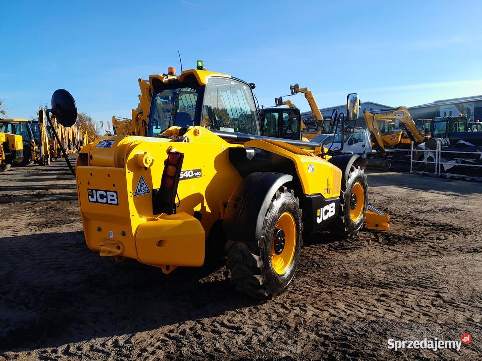ŁADOWARKA TELESKOPOWA JCB 540140 2020R CAT wielkopolskie Krotoszyn