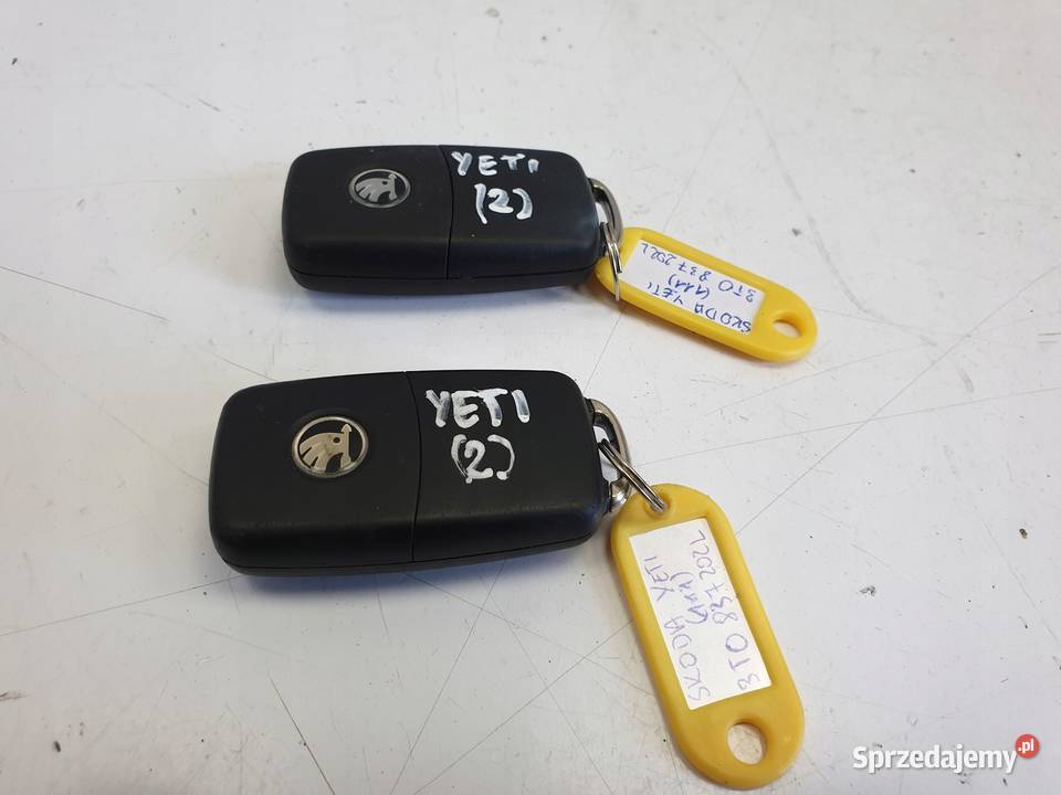 Skoda Yeti 0917 KLUCZYK PILOT Scyzoryk Janów