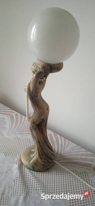 Stara lampa ŁK kamionkowa sprzedam