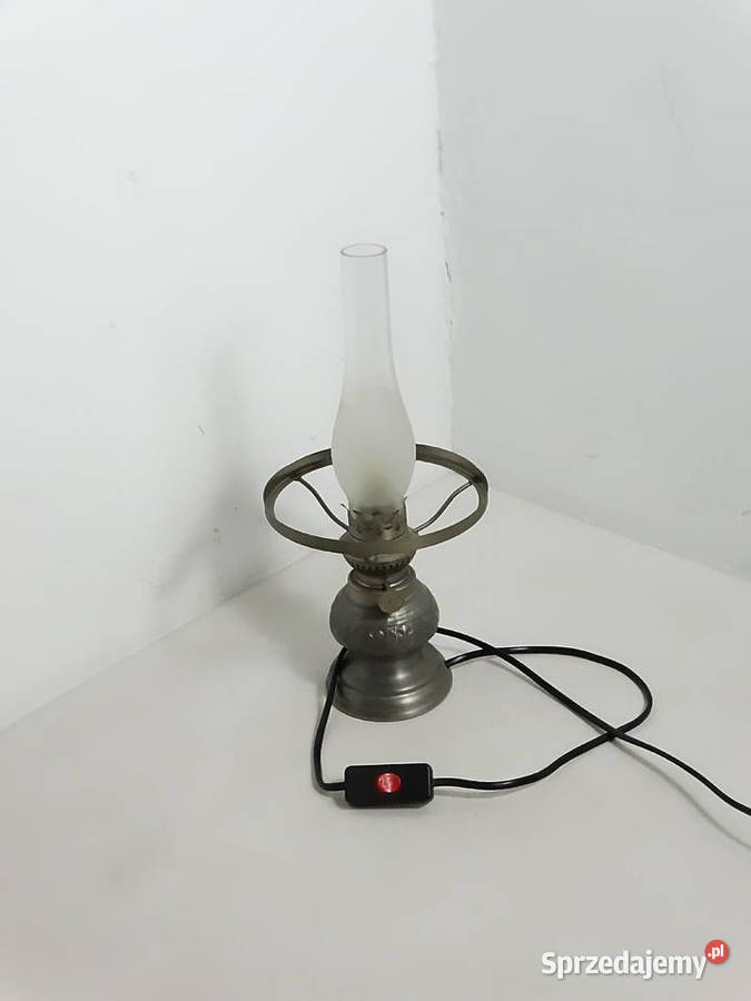 Klimatyczna lampa stołowa retro stylizowana Biłgoraj