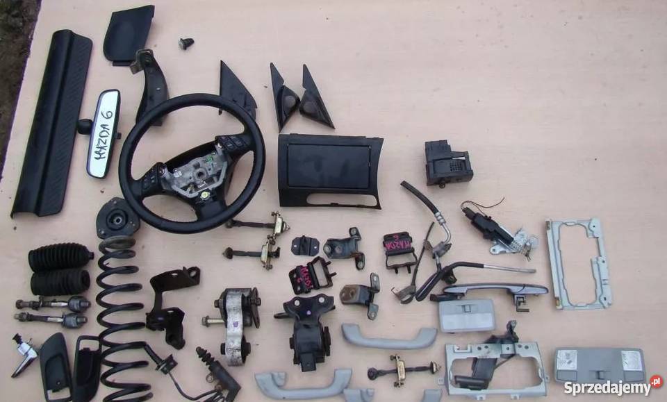 MAZDA6 0207 LUSTERKO WEWNĘTRZNE wielkopolskie Nowy Tomyśl